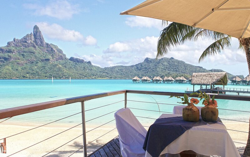 Table on Balcony with View
