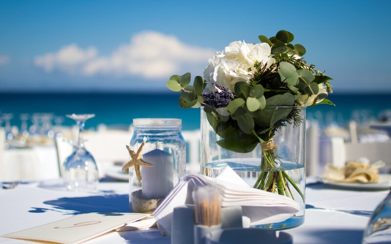 Table Setting by the Sea