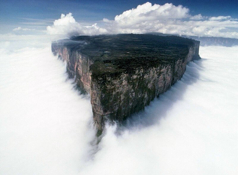 Table-top Mountain — White
