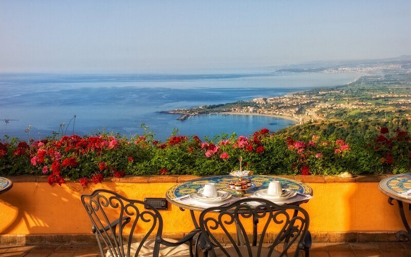 Table with Ocean View