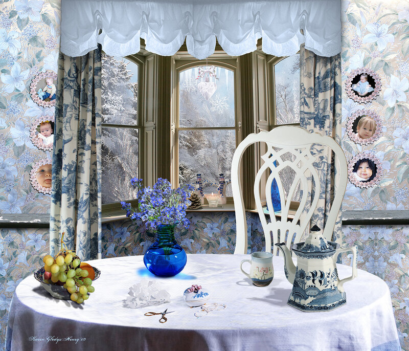 Table with Tea Set