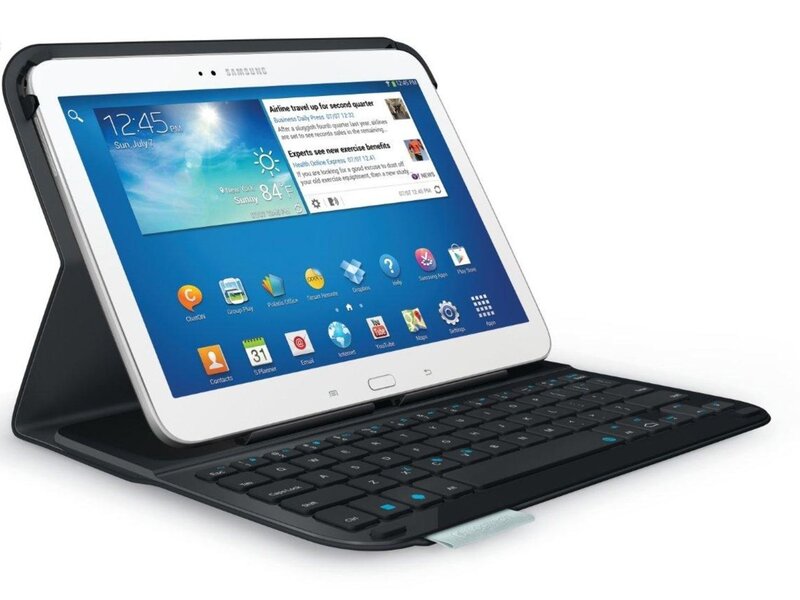 Tablet with Keyboard Case