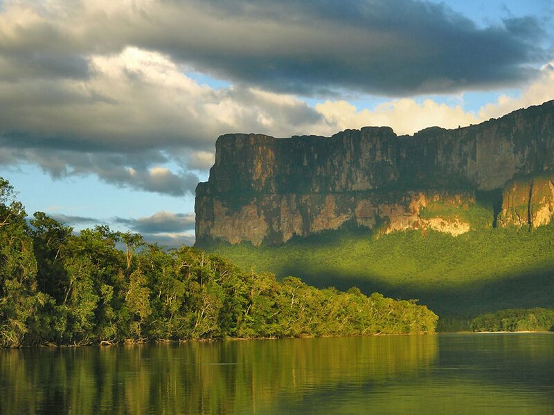 Tabletop Mountain and River