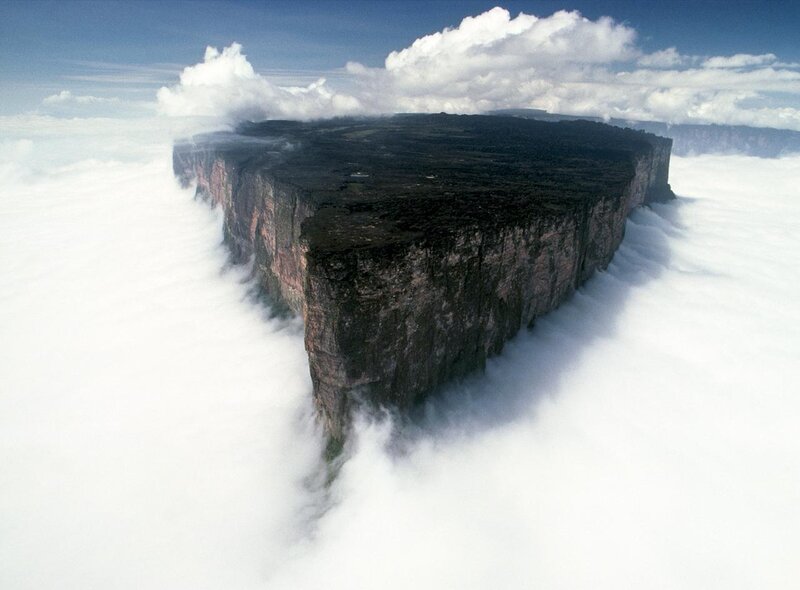 Tabletop Mountain — White