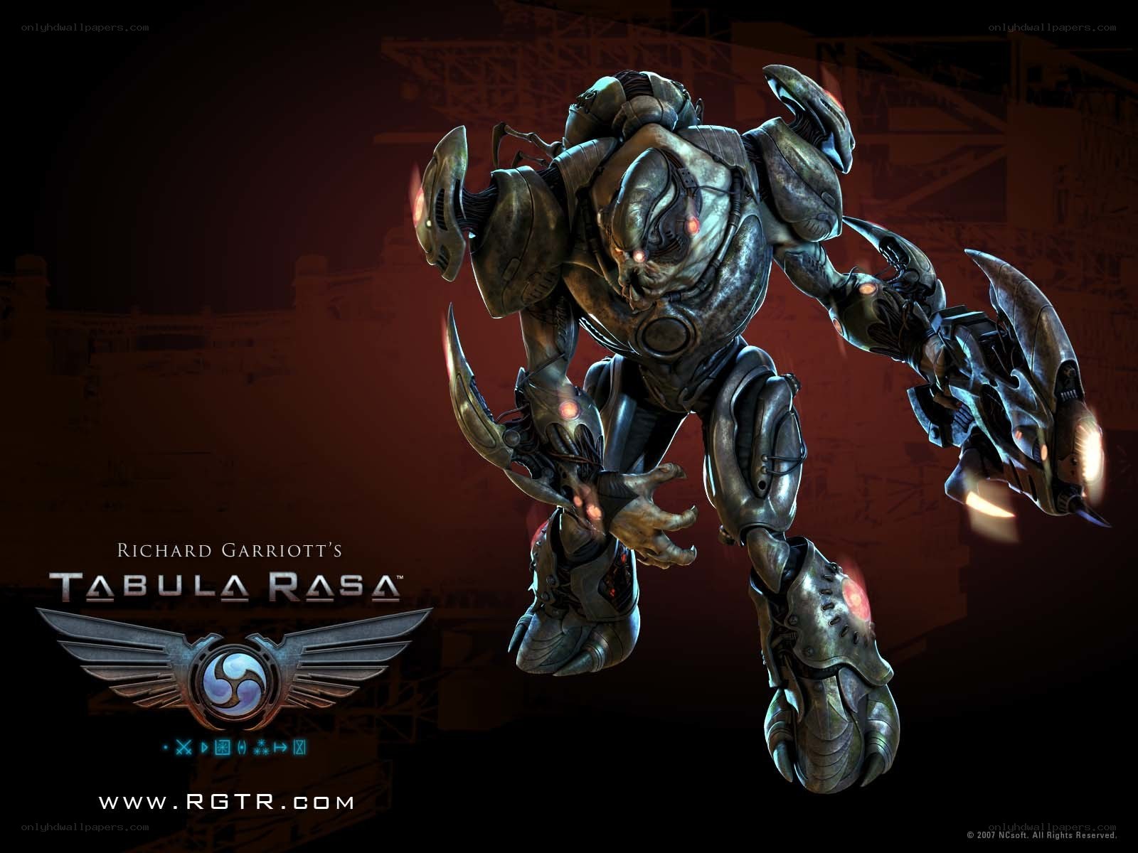Tabula Rasa robot character