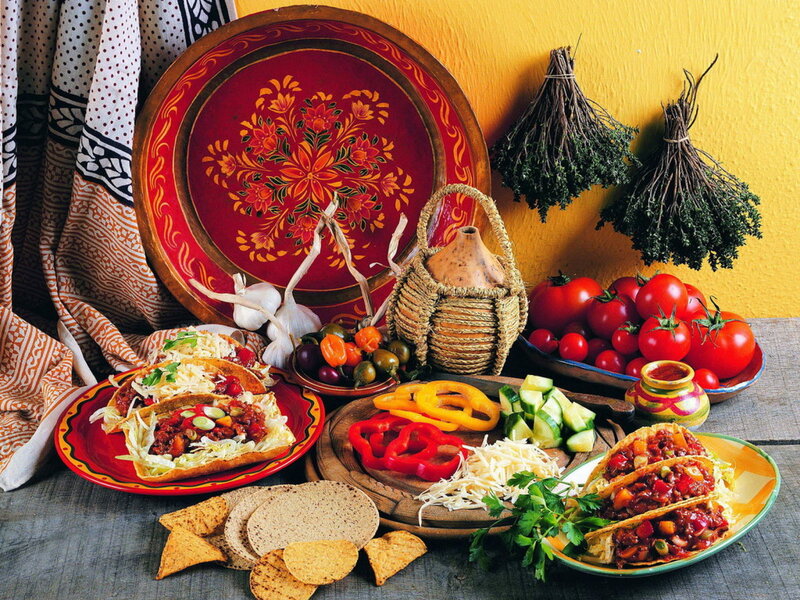 Tacos and Vegetables