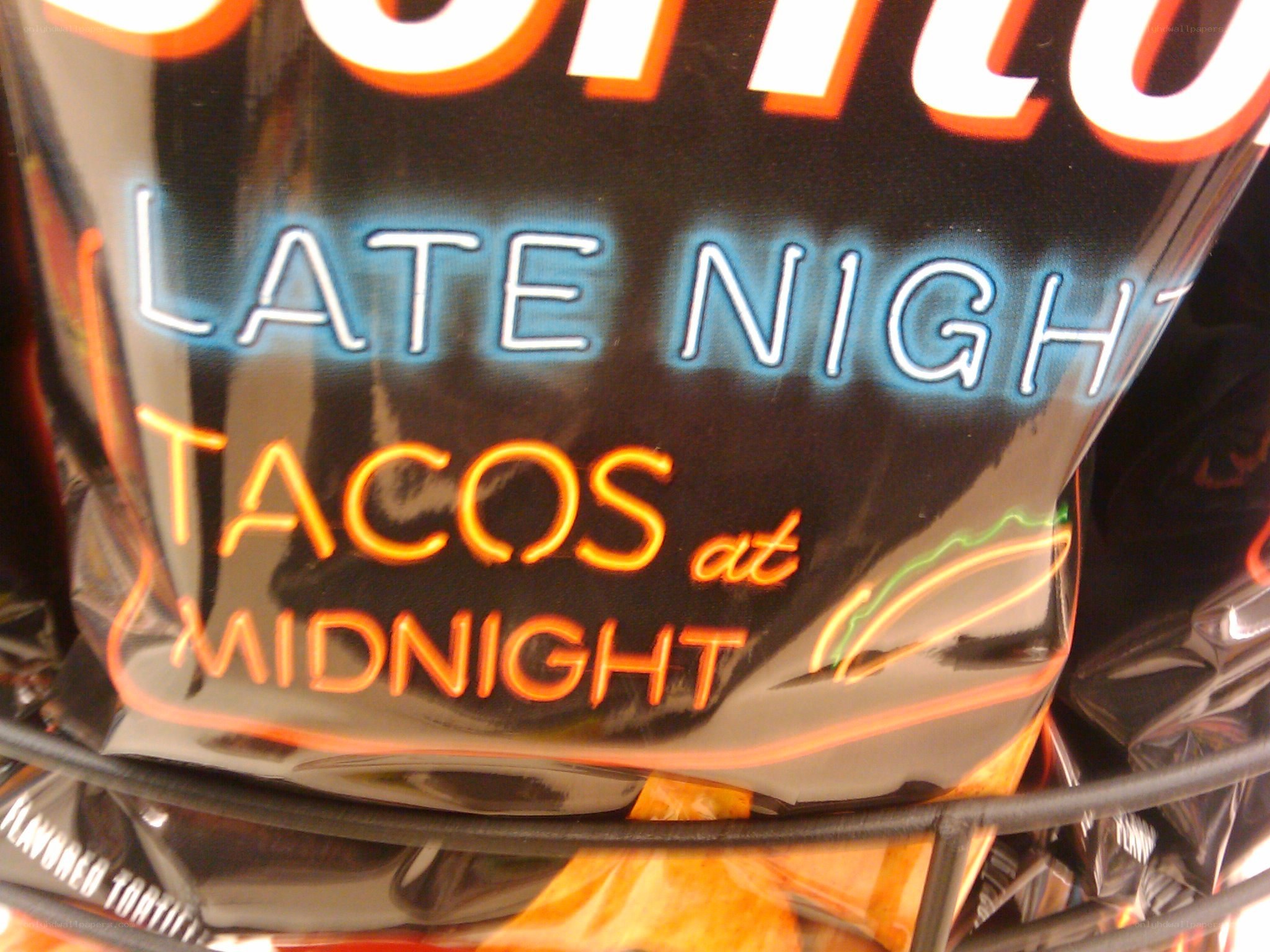 tacos at midnight snack bag