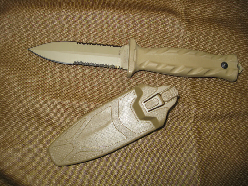 Tactical Knife and Sheath