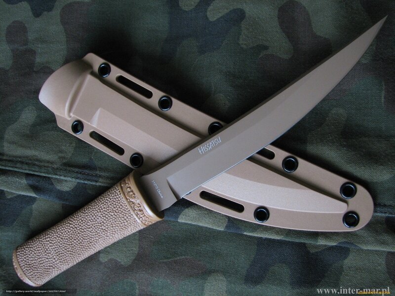 tactical knife with sheath