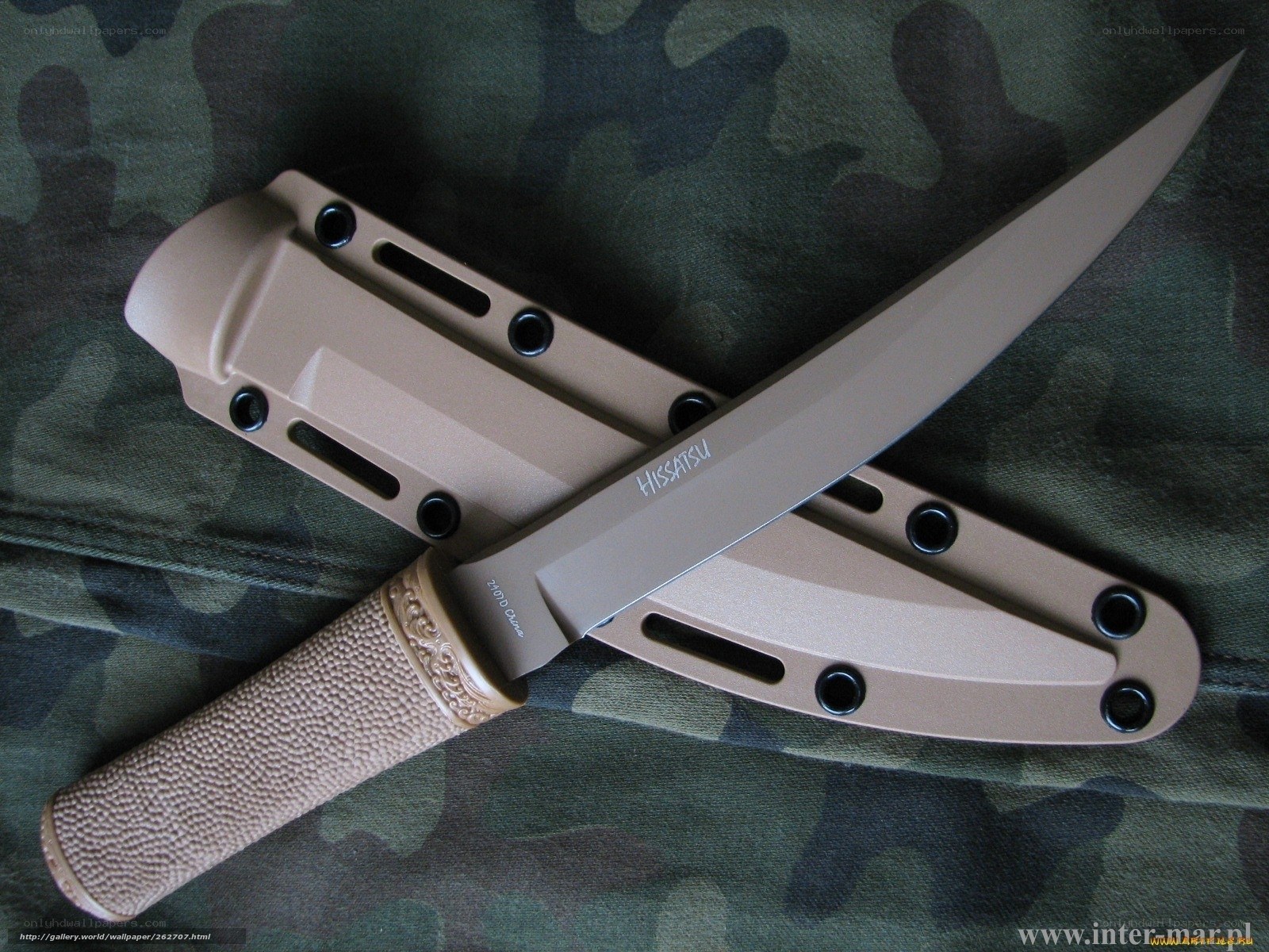 tactical knife with sheath
