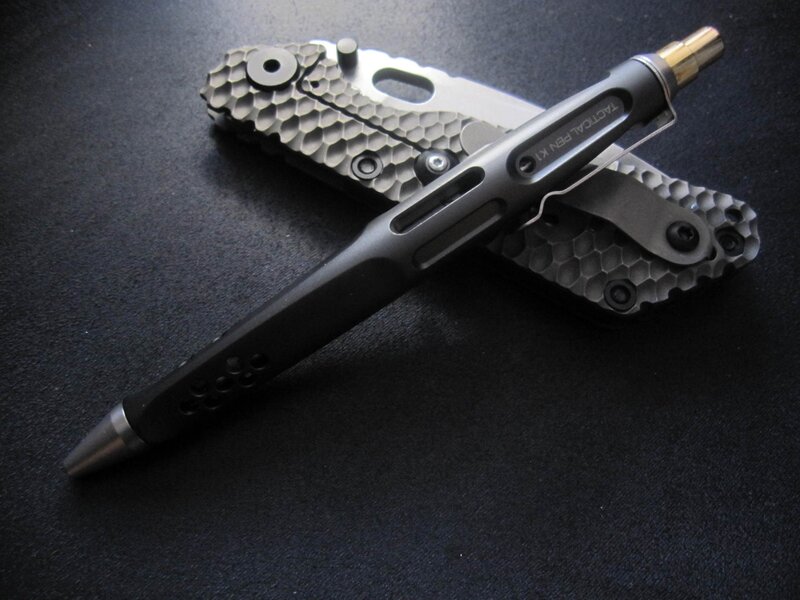 tactical pen and knife set