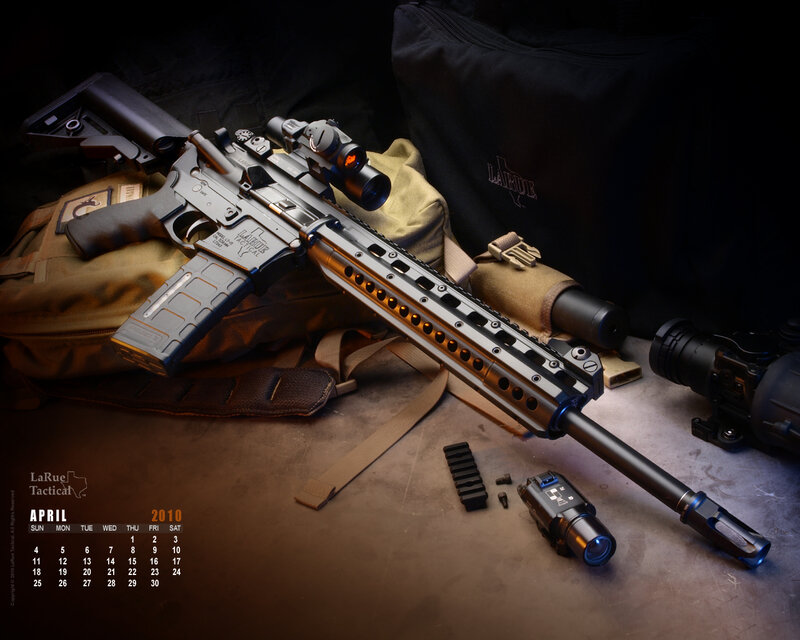 tactical rifle setup