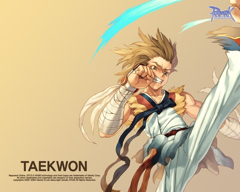 Taekwon character art