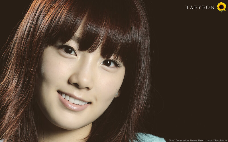 Taeyeon smiling portrait
