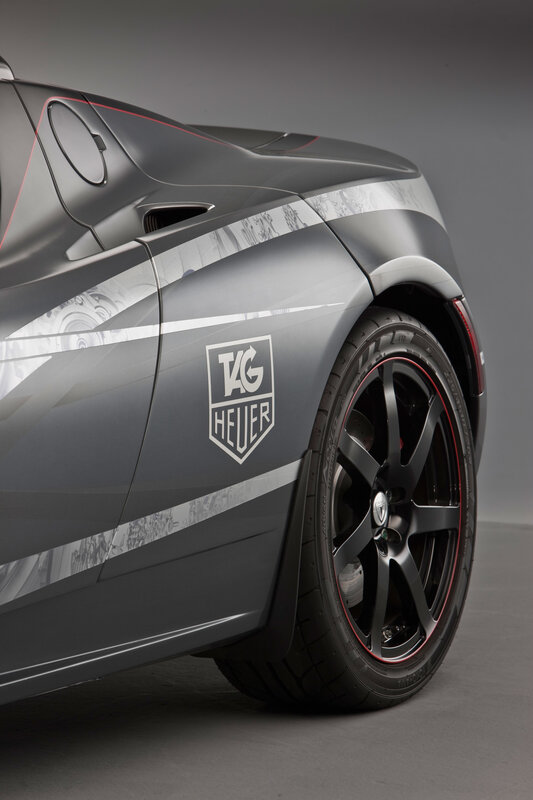 Tag Heuer branded sports car