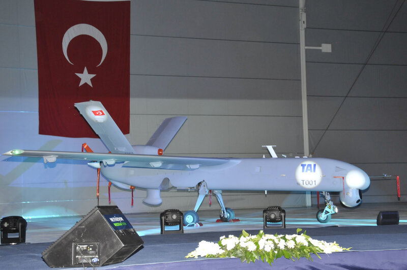 TAI drone on display
