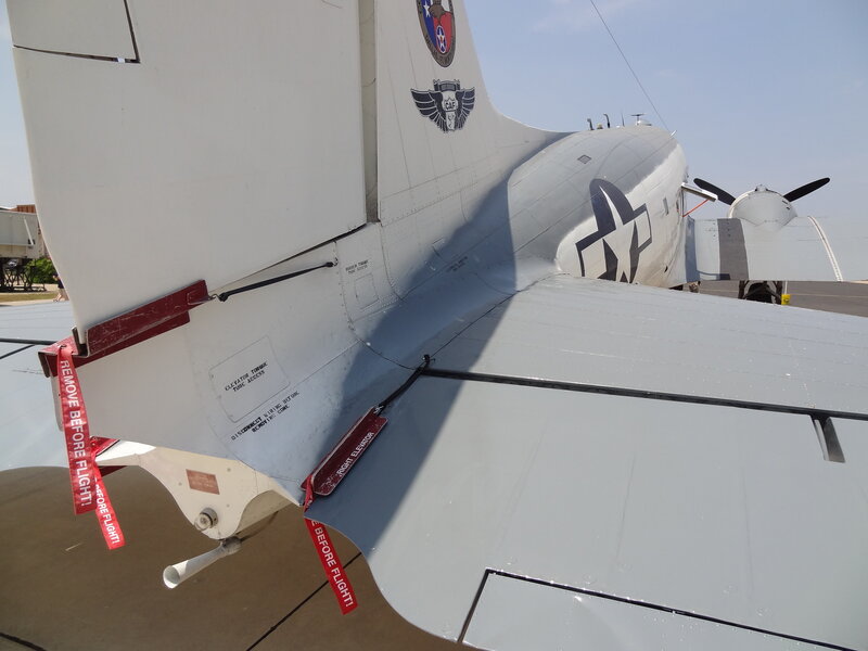 Tail of a Military Aircraft