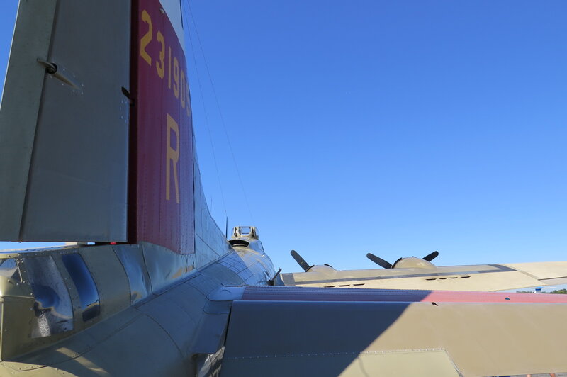 Tail of Vintage Bomber