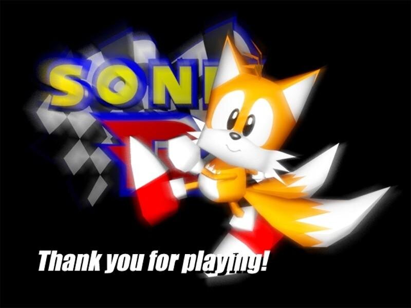 Tails the Fox Character — Black
