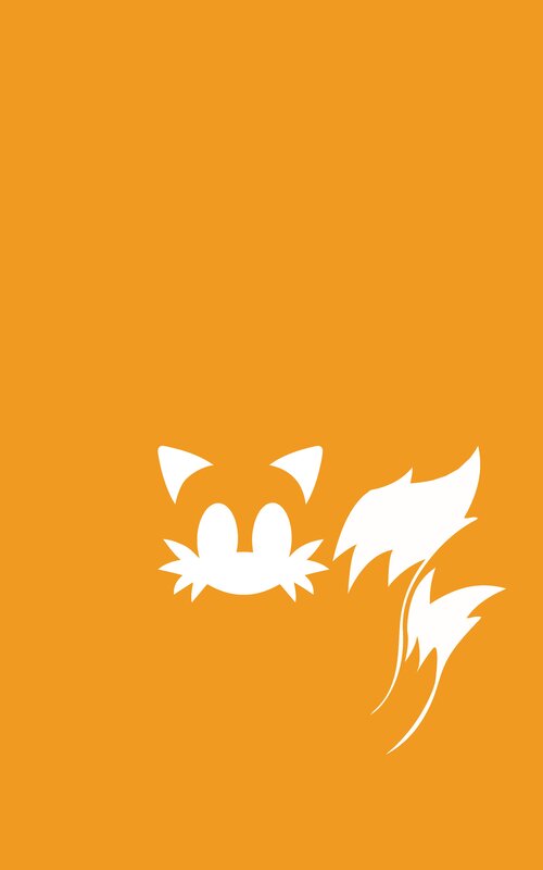 Tails the Fox Silhouette