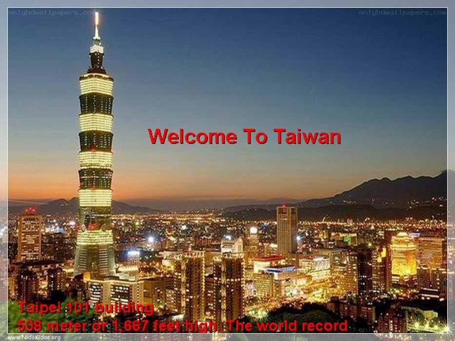 Taipei 101 skyline