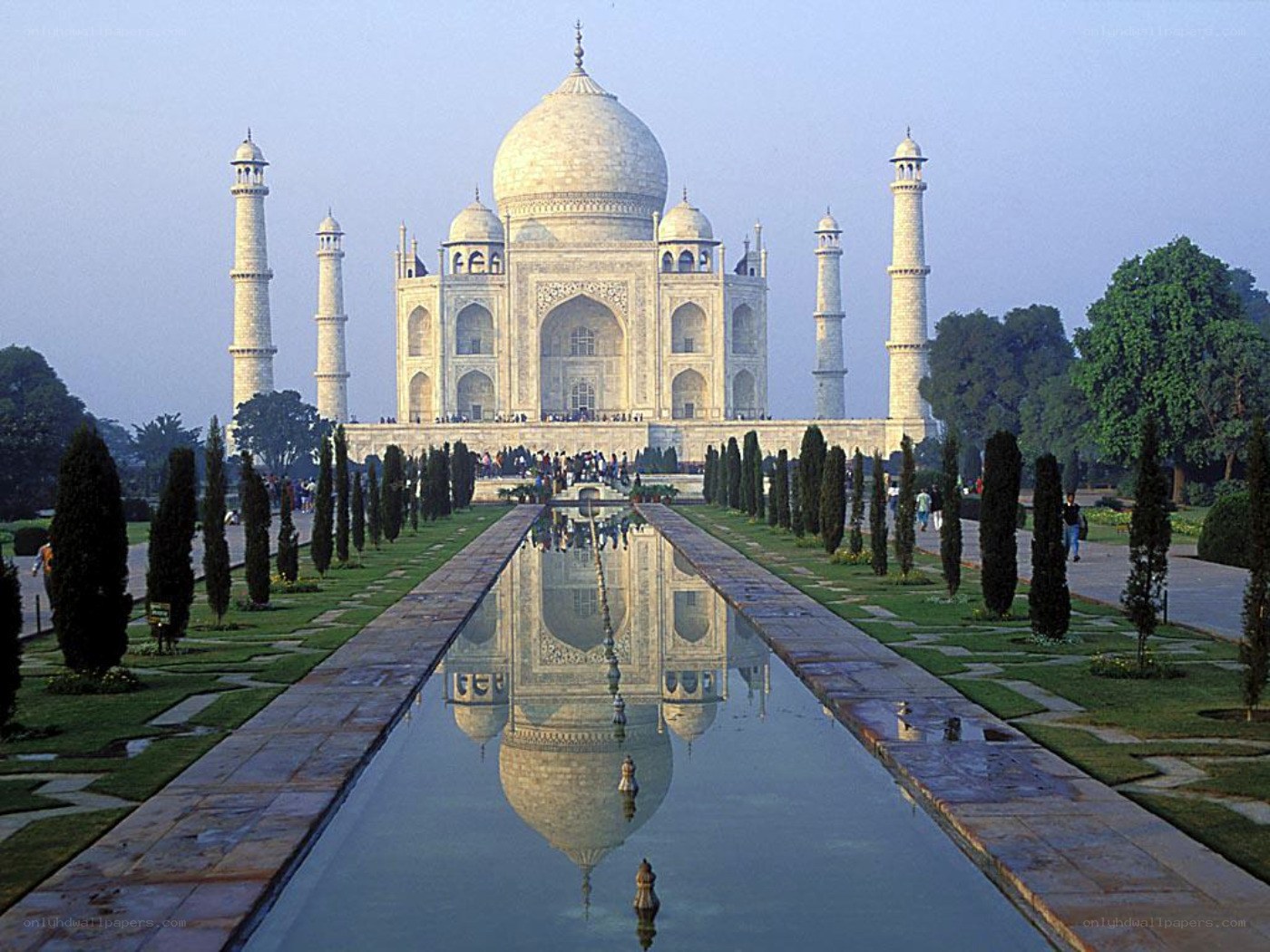 Taj Mahal at dawn
