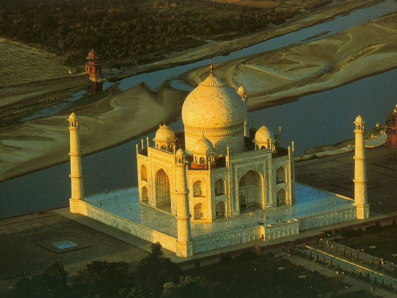 Taj Mahal Complex — White