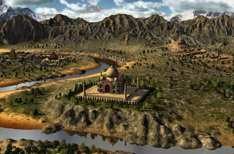 Taj Mahal in Game