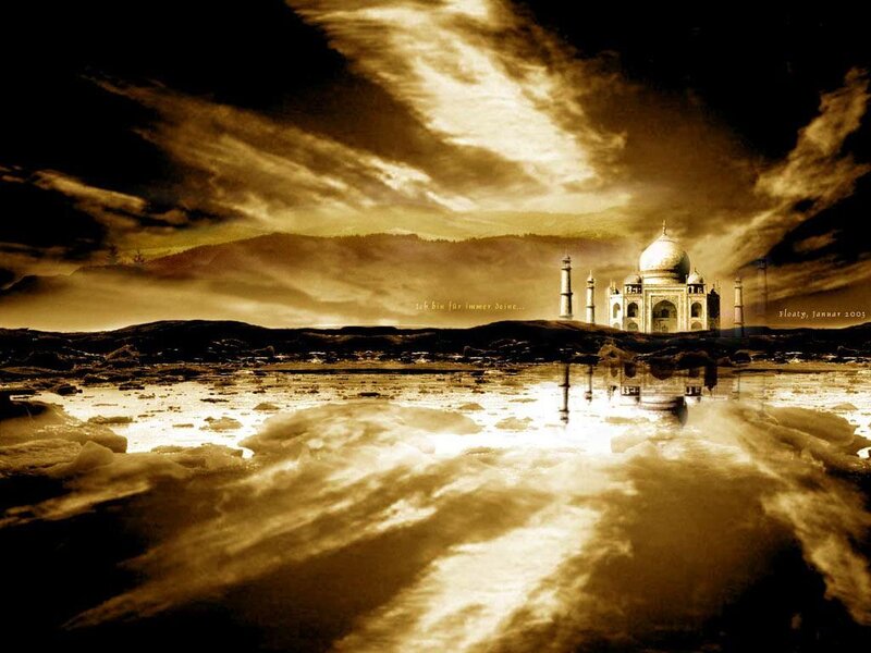 Taj Mahal on a Hill