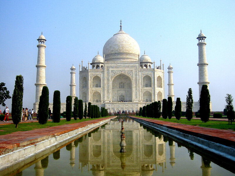 Taj Mahal reflection