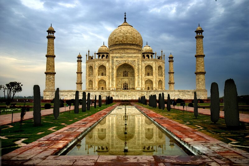 Taj Mahal reflection
