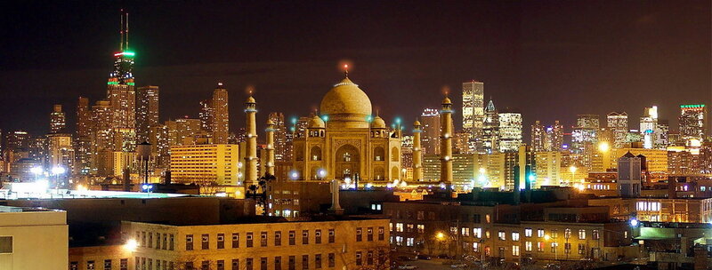 Taj Mahal Replica