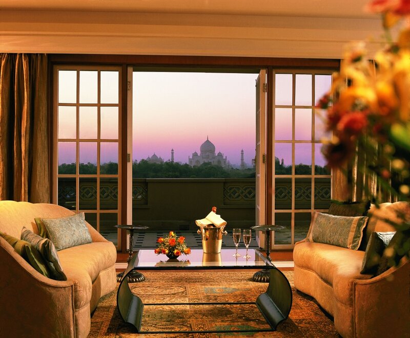 Taj Mahal View from Room