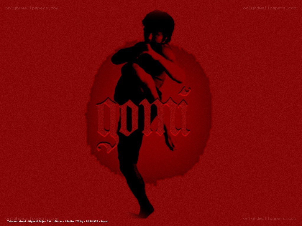 Takanori Gomi silhouette
