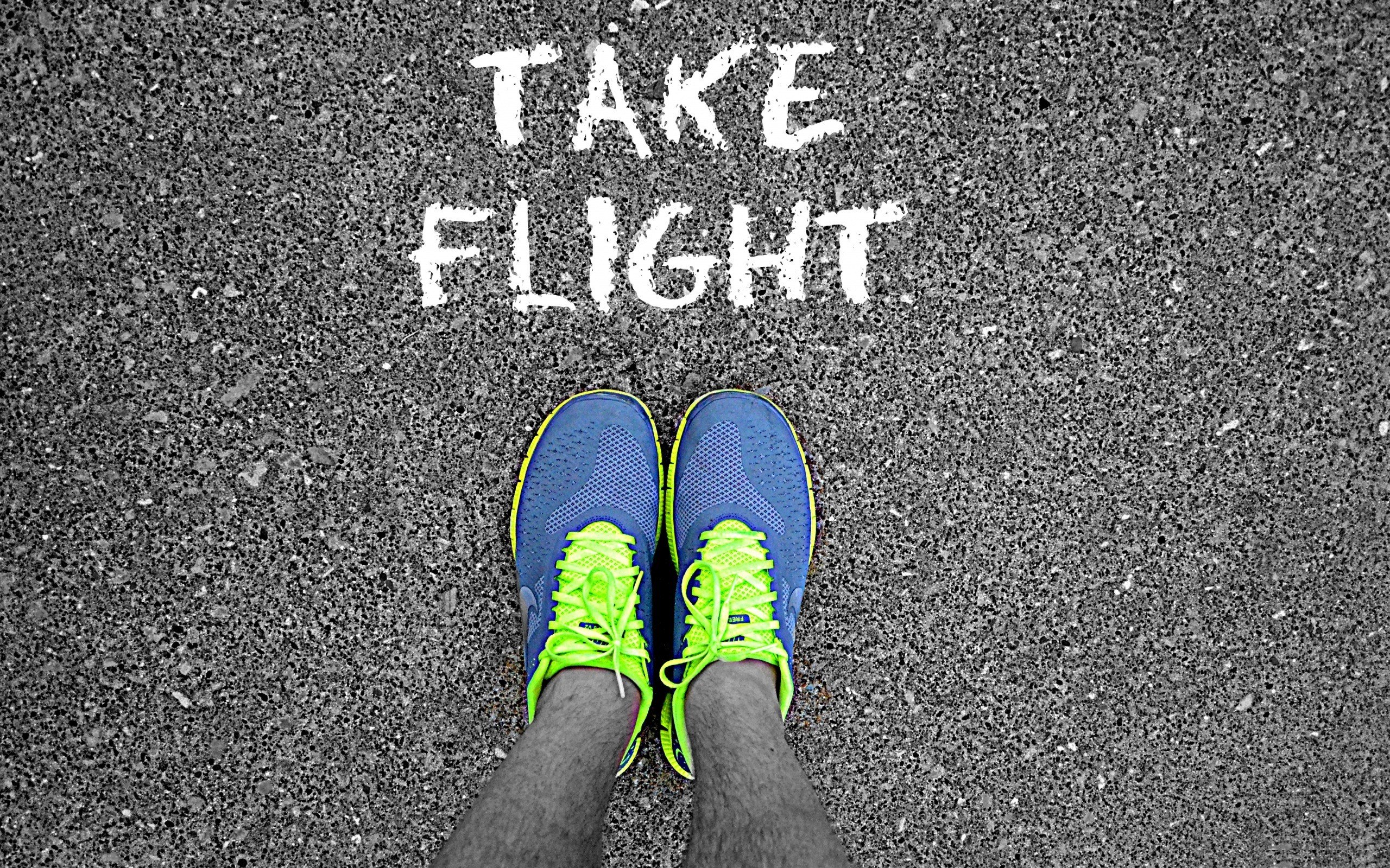 take flight running shoes
