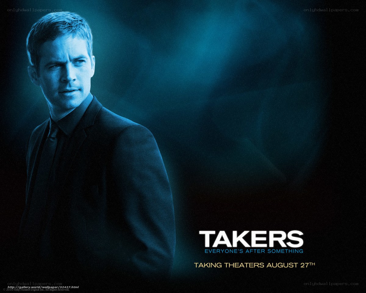 Takers movie poster