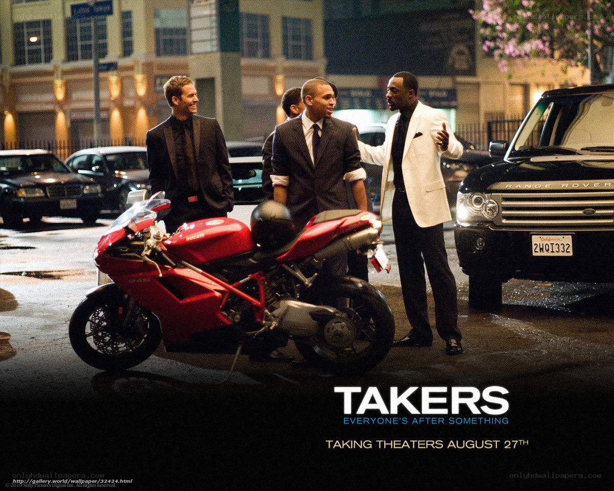 Takers movie poster