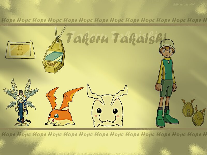 Takeru Takaishi character art