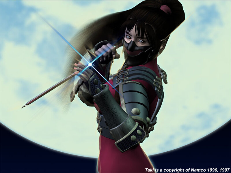 Taki warrior in action