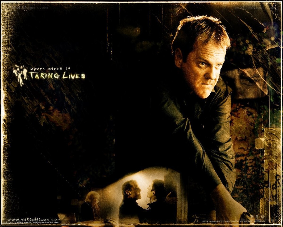 Taking Lives movie poster