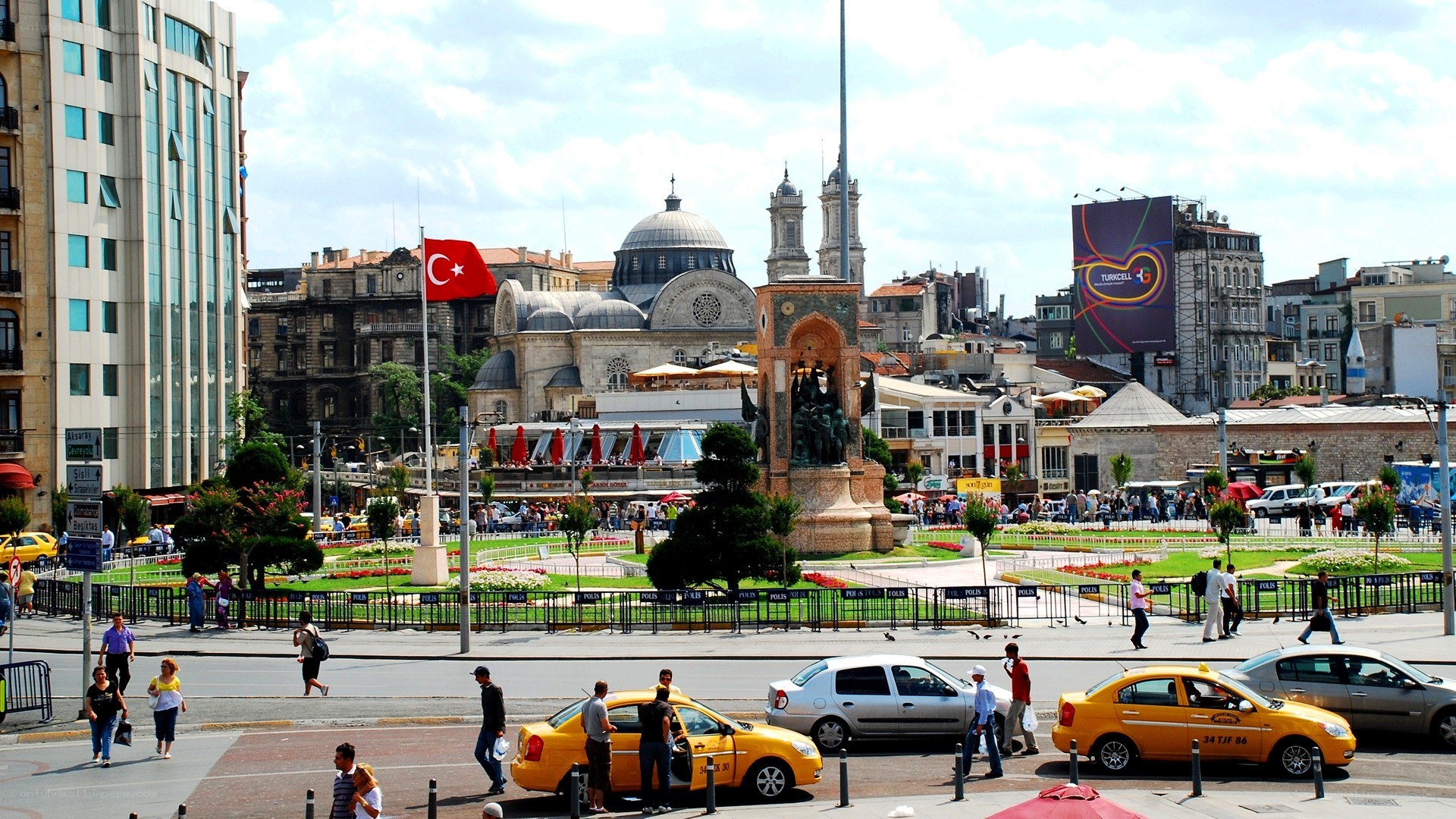 Taksim Square in Istanbul