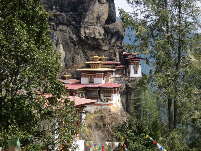 Taktshang Monastery — Green, Serene
