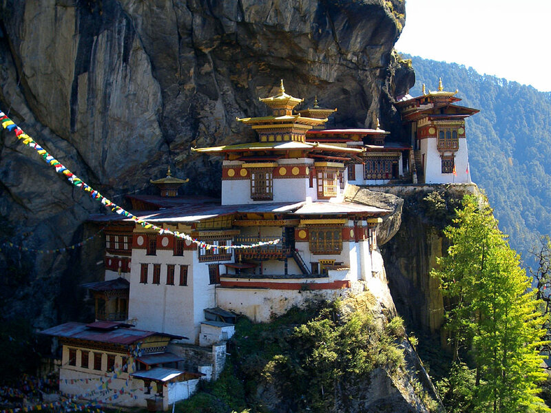 Taktshang Monastery — White, Serene