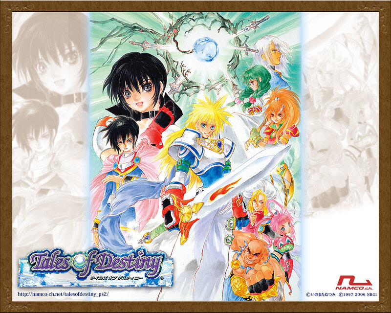 Tales of Destiny game art