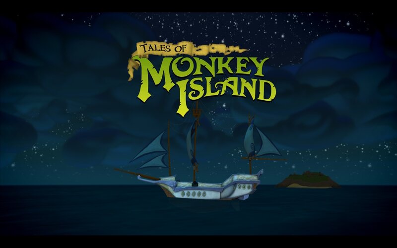 Tales of Monkey Island title screen