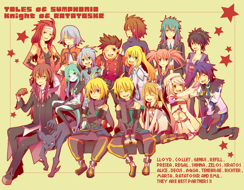 Tales of Symphonia characters