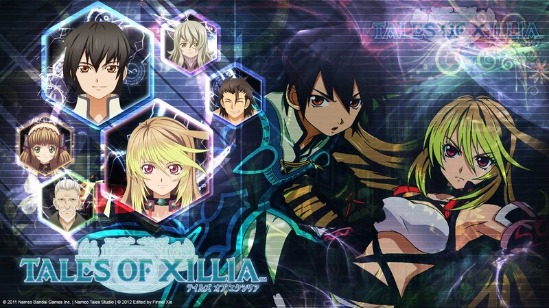 Tales of Xillia character art