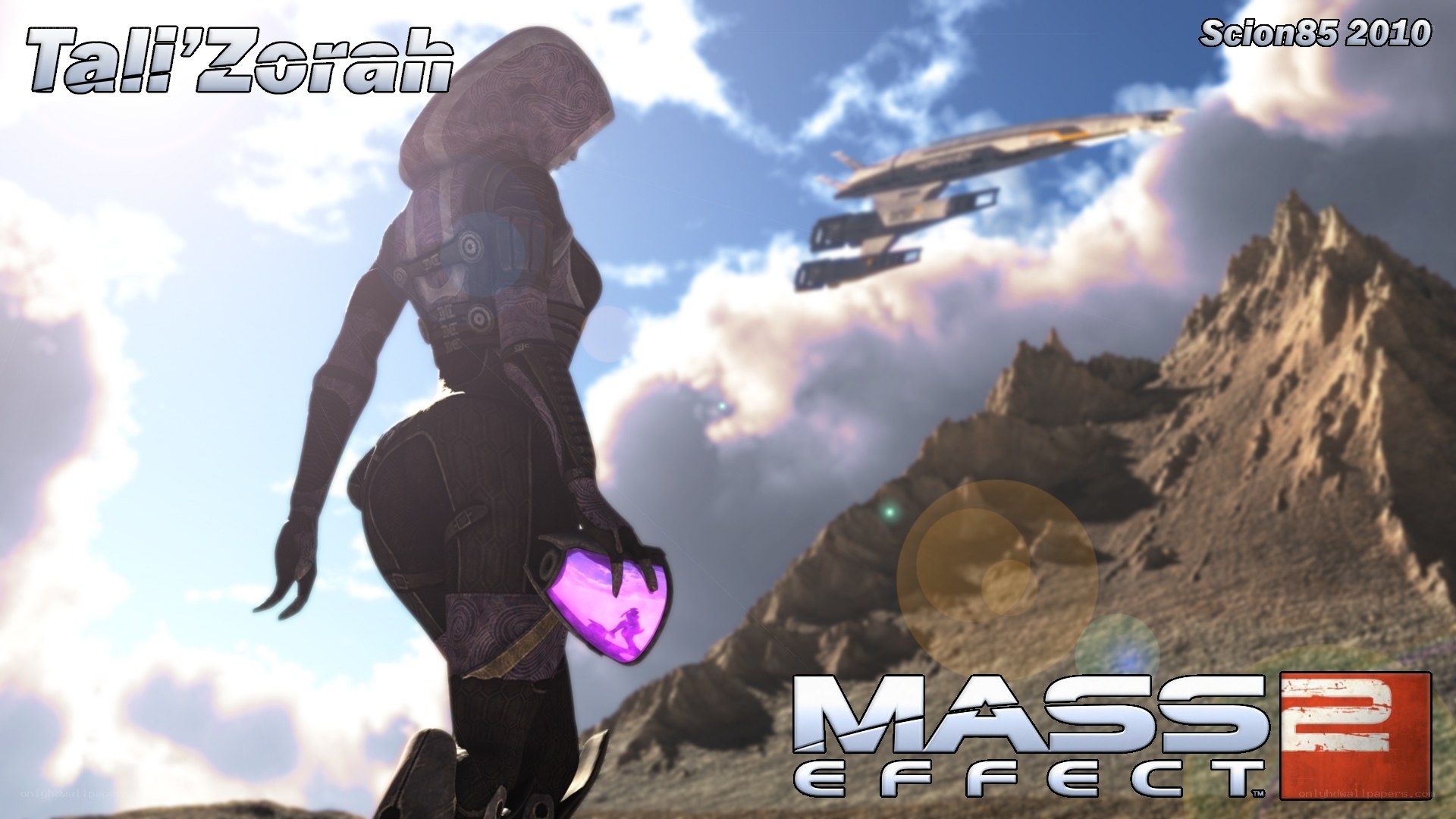 Tali'Zorah in Mass Effect 2