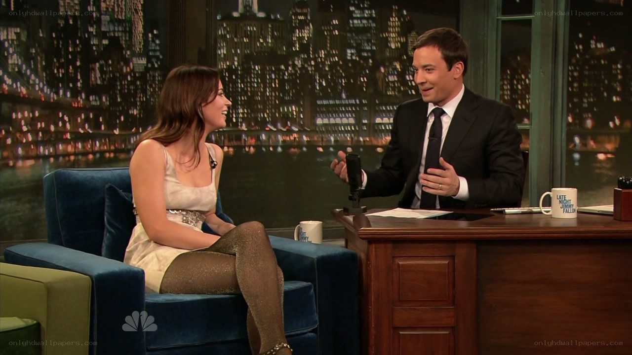 talk show interview scene