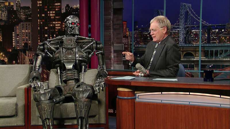 Talk show with robot guest